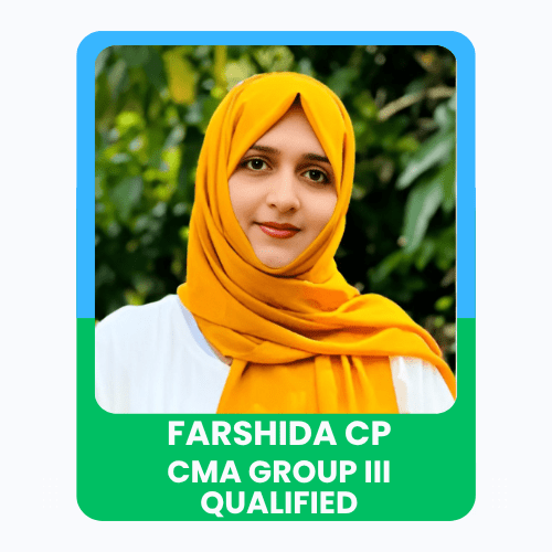 Portrait of Fershida celebrating CMA Group III qualification with a confident expression.