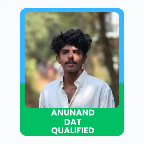 Portrait of Nanadana k with a “DAT Qualified” achievement banner.
